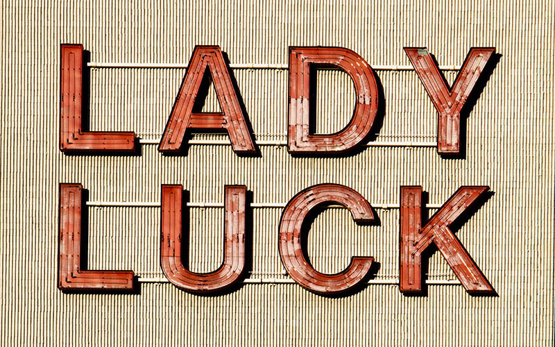 Lady Luck sign